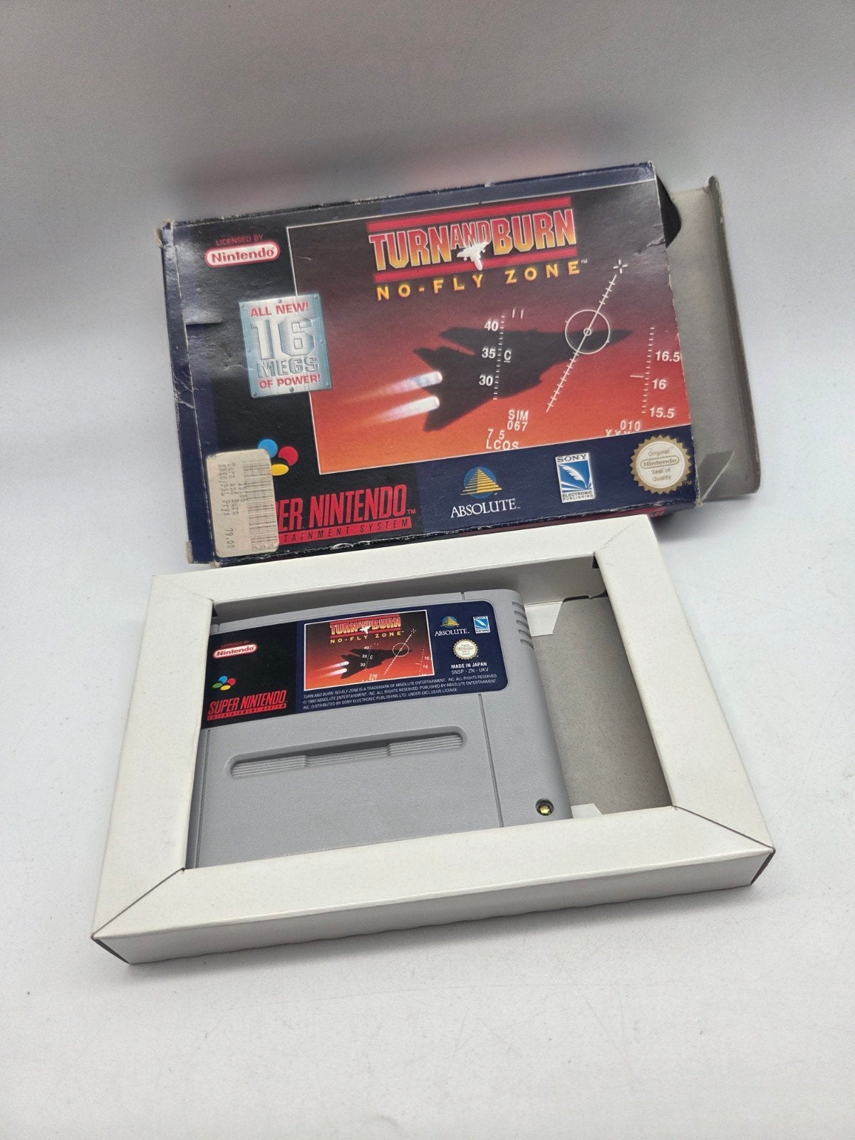 Turn and Burn No-Fly Zone SNES, Ophalen of Verzenden, Retro Games, Marktplaats@Gameshopzwolle.nl, Zwolle