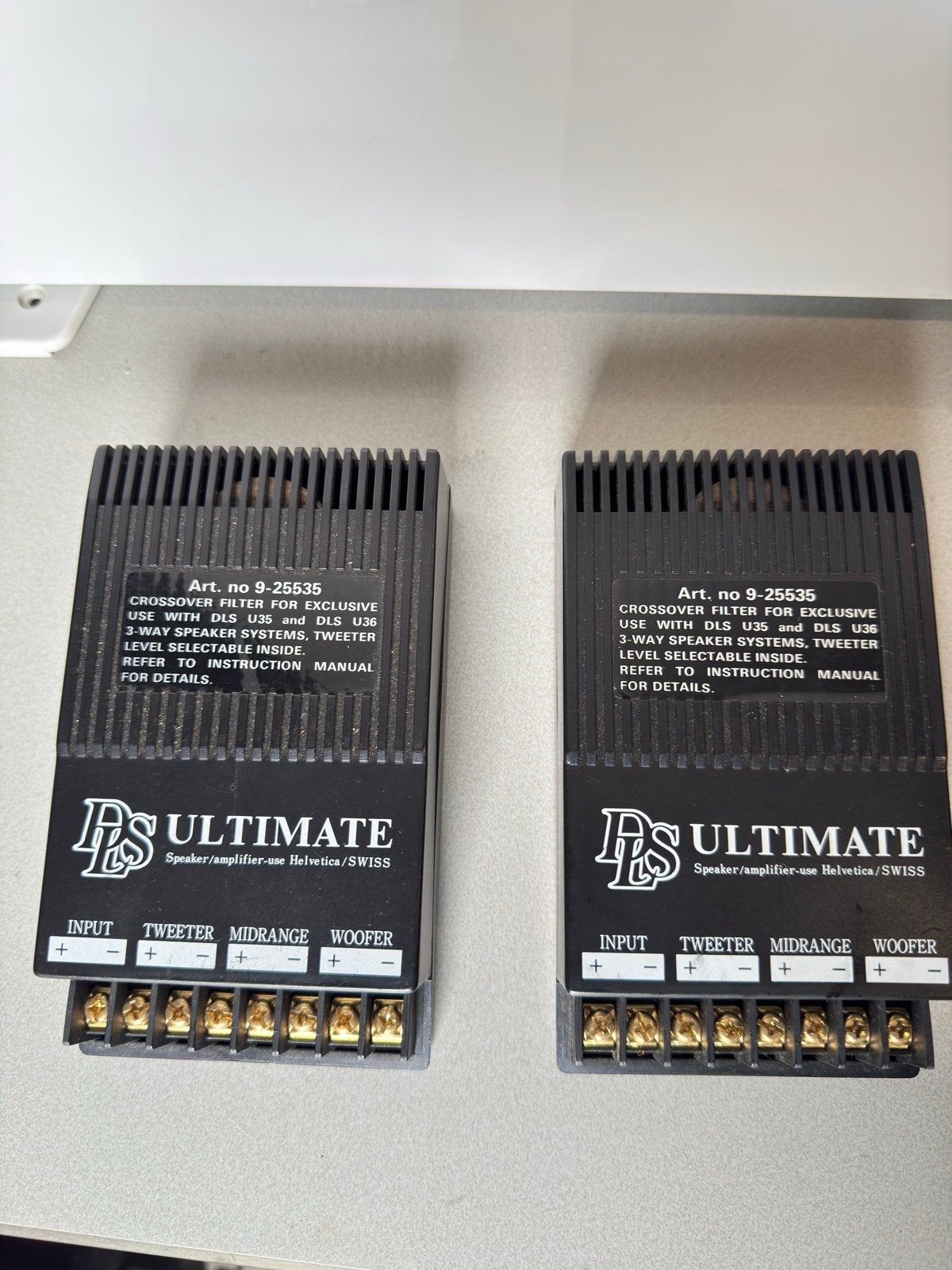 DLS Ultimate Crossover Filters (2 stuks), Auto diversen, Autospeakers, Zo goed als nieuw, Ophalen of Verzenden