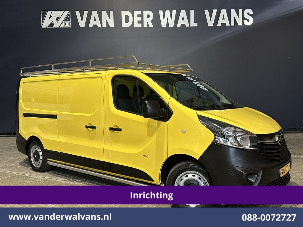 Opel Vivaro 1.6 CDTI 120pk L2H1 inrichting Airco | Imperiaal, Voorwielaandrijving, Euro 5, Stof, Gebruikt