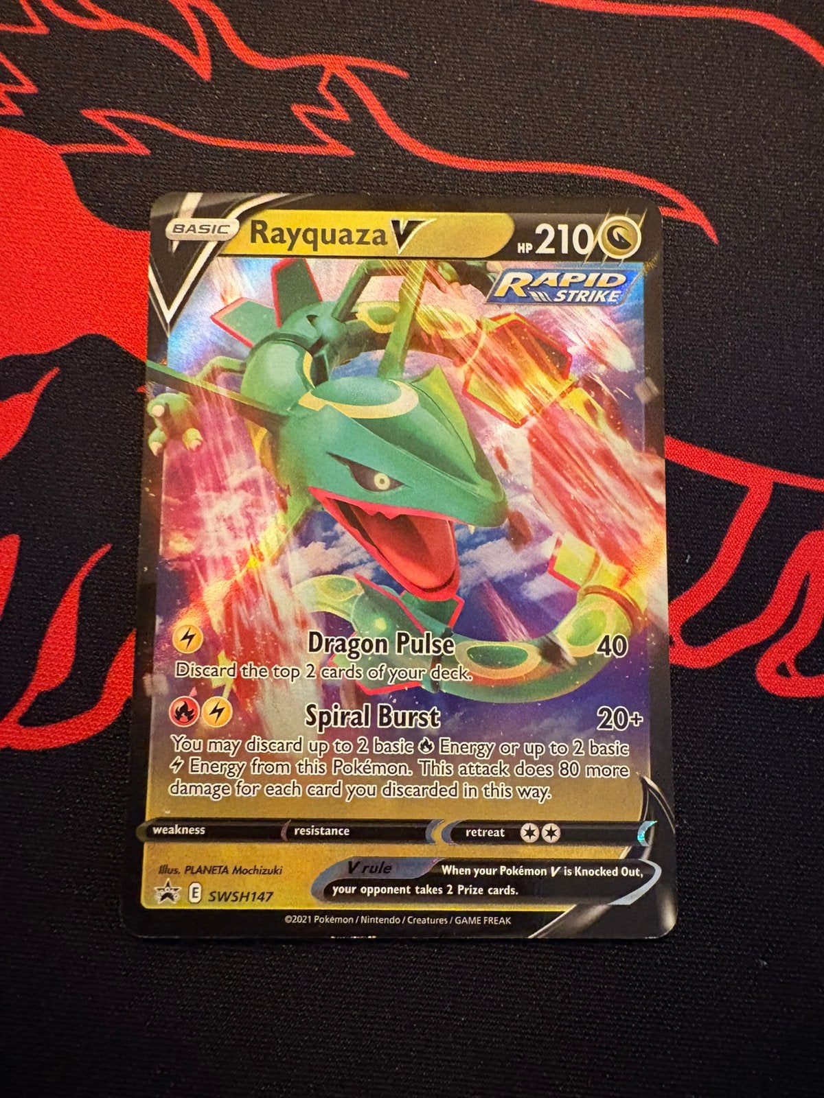 Rayquaza V – SWSH147, Verzenden, Zo goed als nieuw