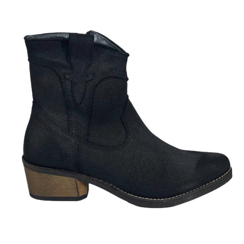 HIP maat 37 leren cowboylaars/rits zwart - gratis verzenden, Elzenweg 19 Waalwijk, HIP SHOE STYLE, Verzenden, Zwart