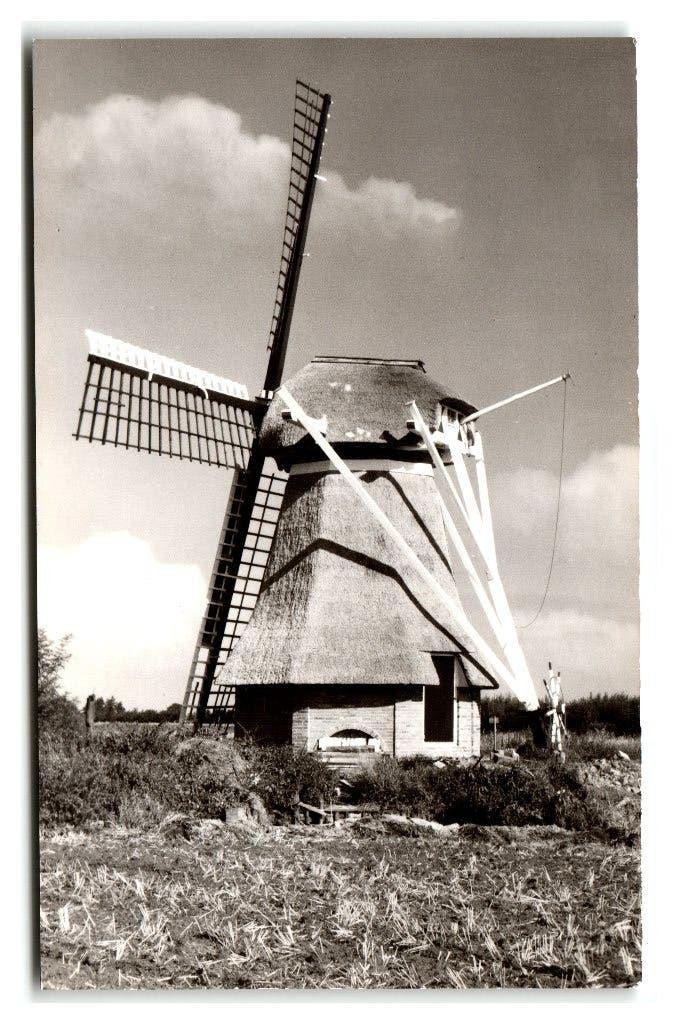 Slochteren, Lutjemolen, Ophalen of Verzenden, 1960 tot 1980, Ongelopen, Groningen