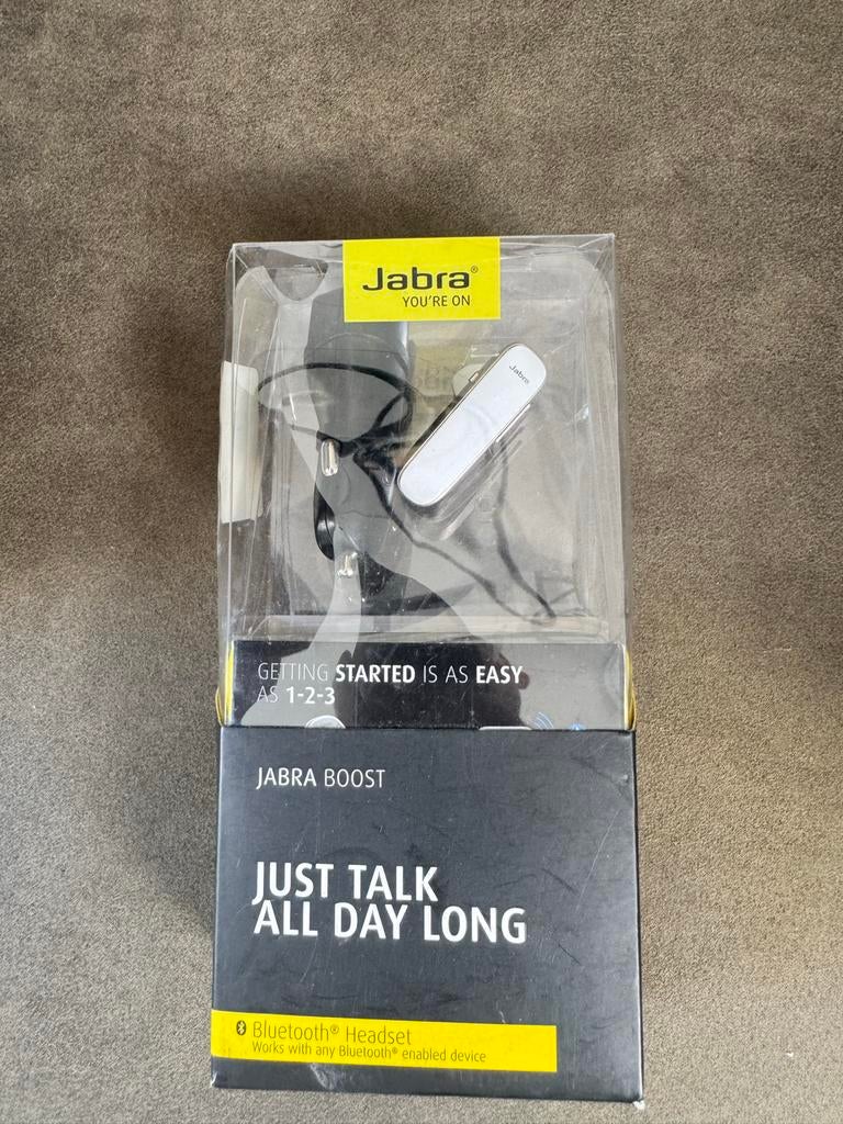 Jabra Boost Bluetooth Headset - Nieuw in doos, Overige merken, Nieuw, Ophalen of Verzenden, Over oor (circumaural)