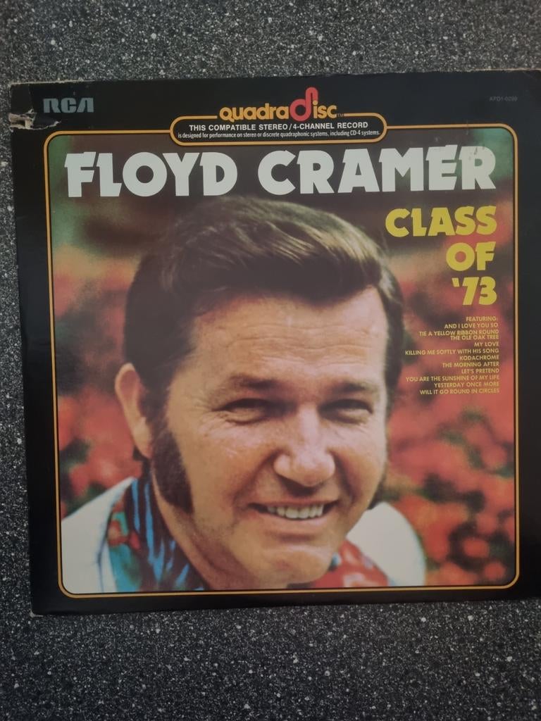 Floyd Cramer - Class of '73 QuadraDisc LP, Ophalen of Verzenden, Gebruikt, 12 inch