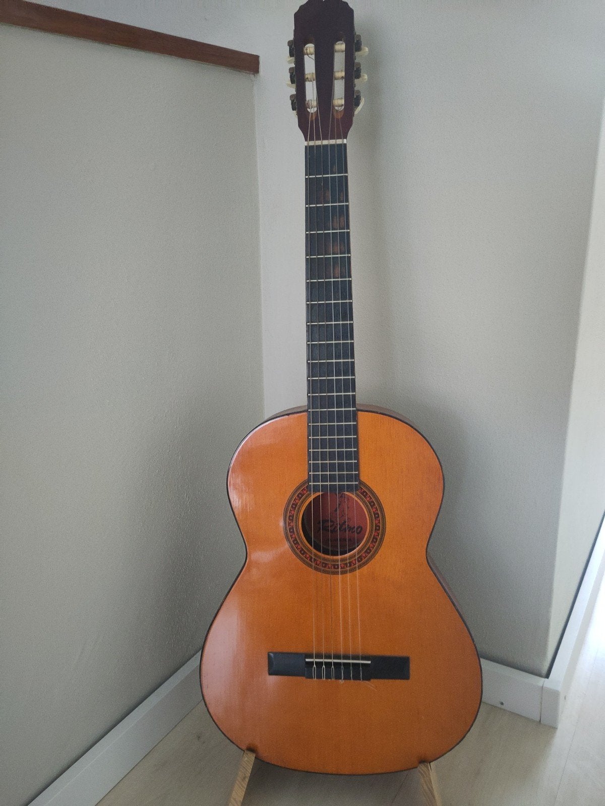 Klassieke Spaanse gitaar met nylon snaren (midden jaren '80), Ophalen, Gebruikt, Klassieke of Spaanse gitaar