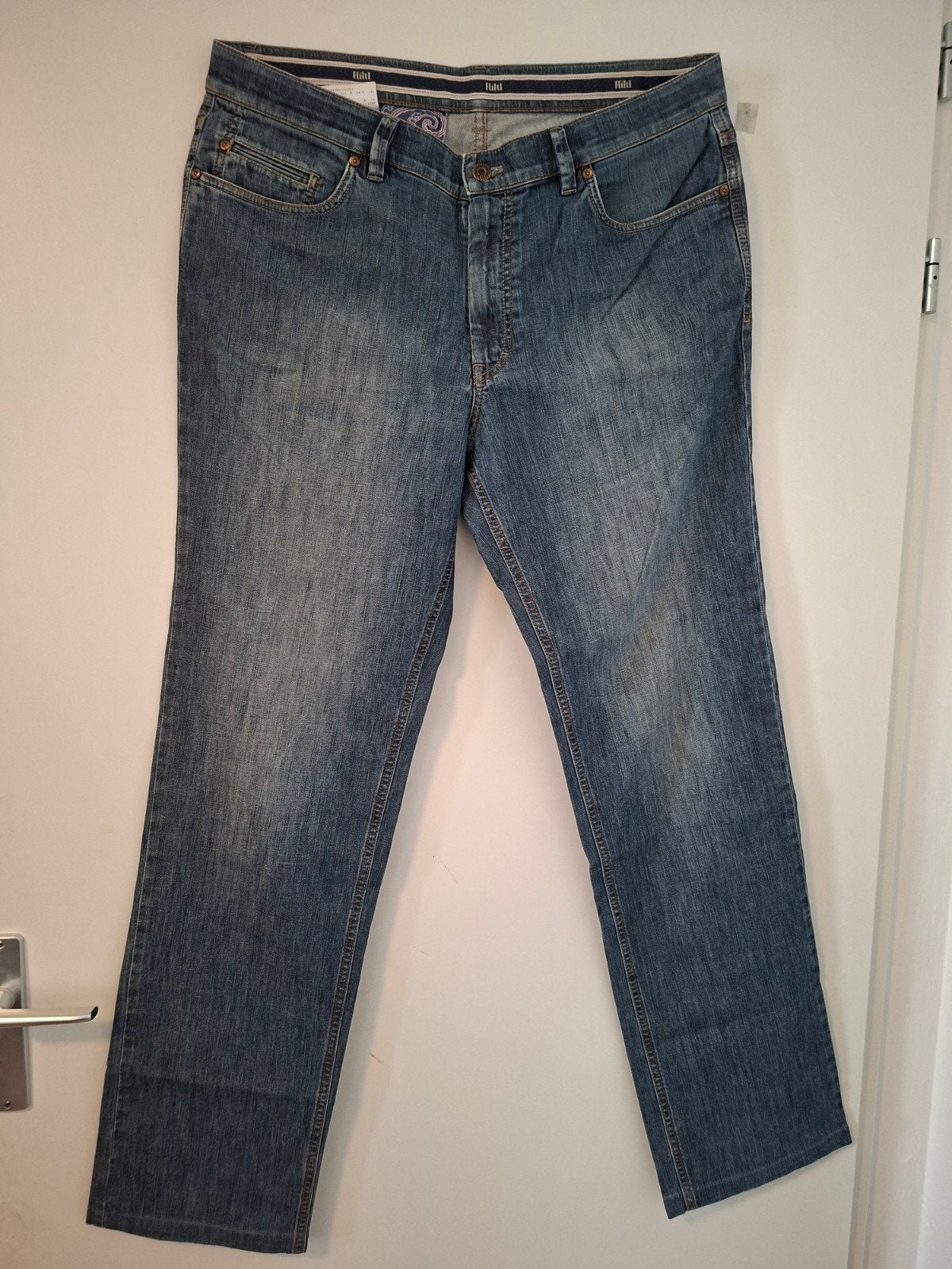 Hiltl spijkerbroek - Maat 106, Kleding | Heren, Blauw, Overige jeansmaten, Hiltl, Ophalen of Verzenden