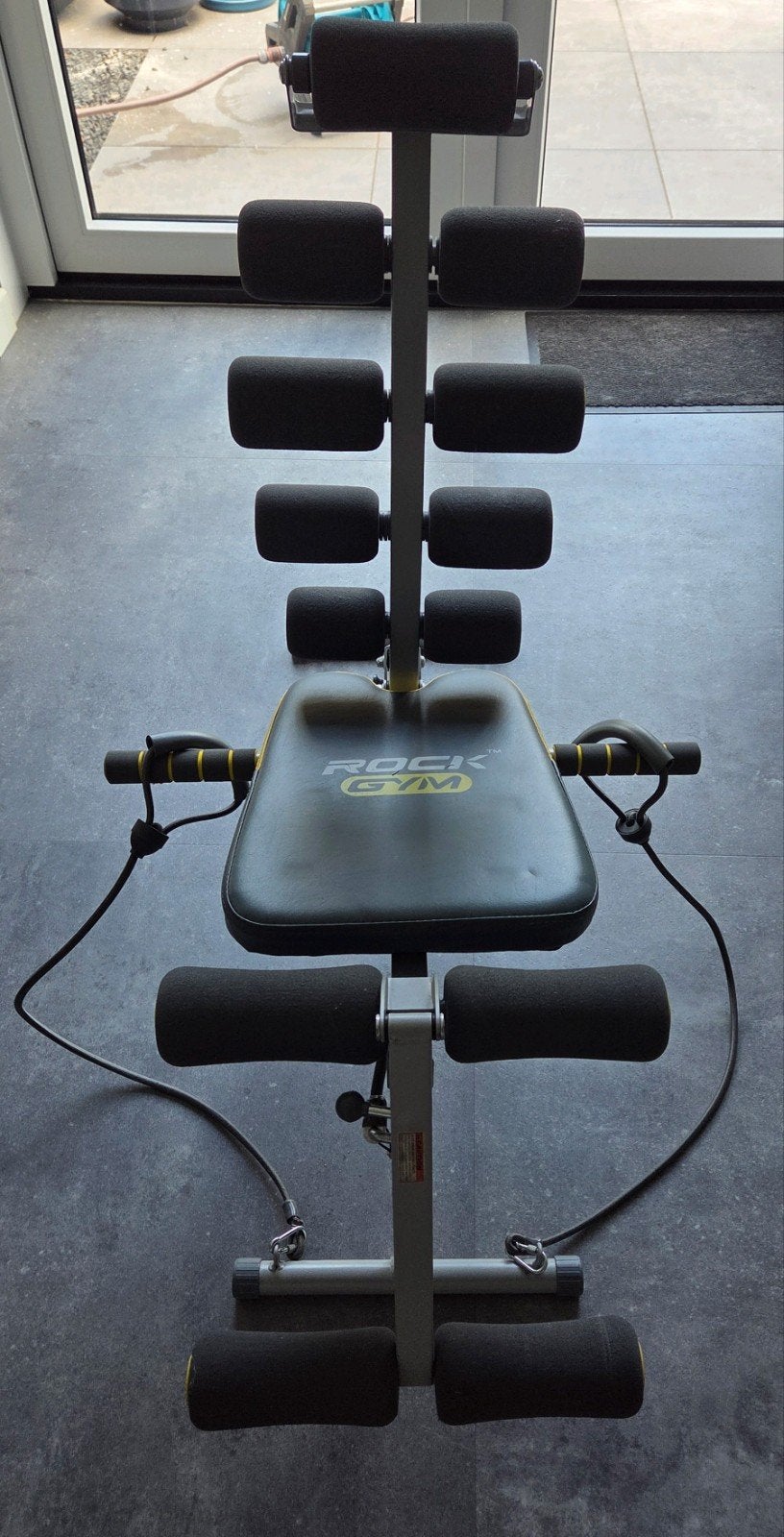 Rock Gym 6-in-1 Trainingsapparaat - Buikspiertrainer, Ophalen, Zo goed als nieuw