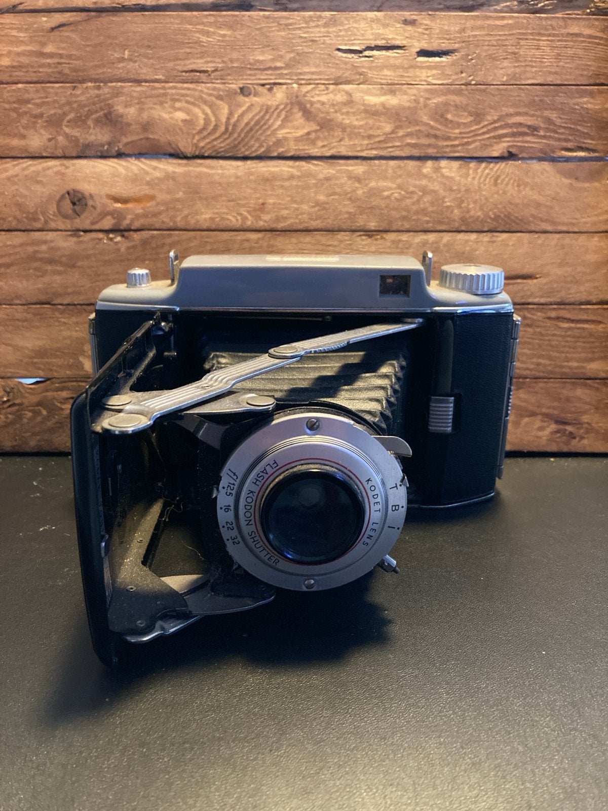 Vintage Kodak Tourist II vouwcamera - Klassieke camera, Gebruikt, Compact, Ophalen of Verzenden, Kodak