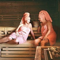50% korting entree Sauna Hezemeer in Laakdal (België), Tickets en Kaartjes, Drie personen of meer, Kortingsbon, Spa of Sauna