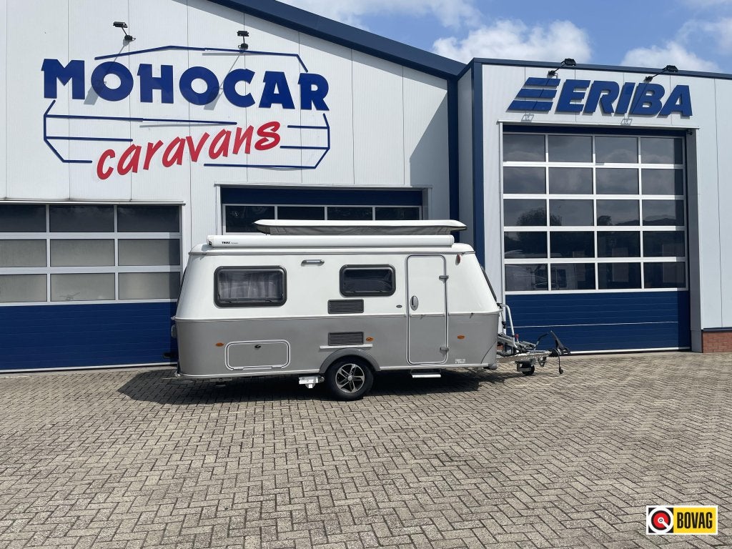 Eriba Touring 542 Thule luifel, mover, Caravans en Kamperen, Caravans, Overige typen, Standaardzit, Bedrijf, 4 tot 5 meter