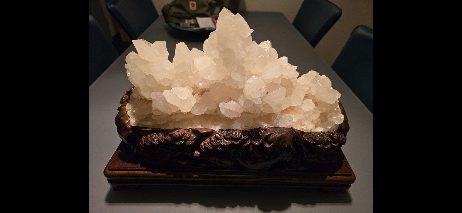 Groot Calciet Kwarts Stuk uit Wenshan Mijn China, Ophalen