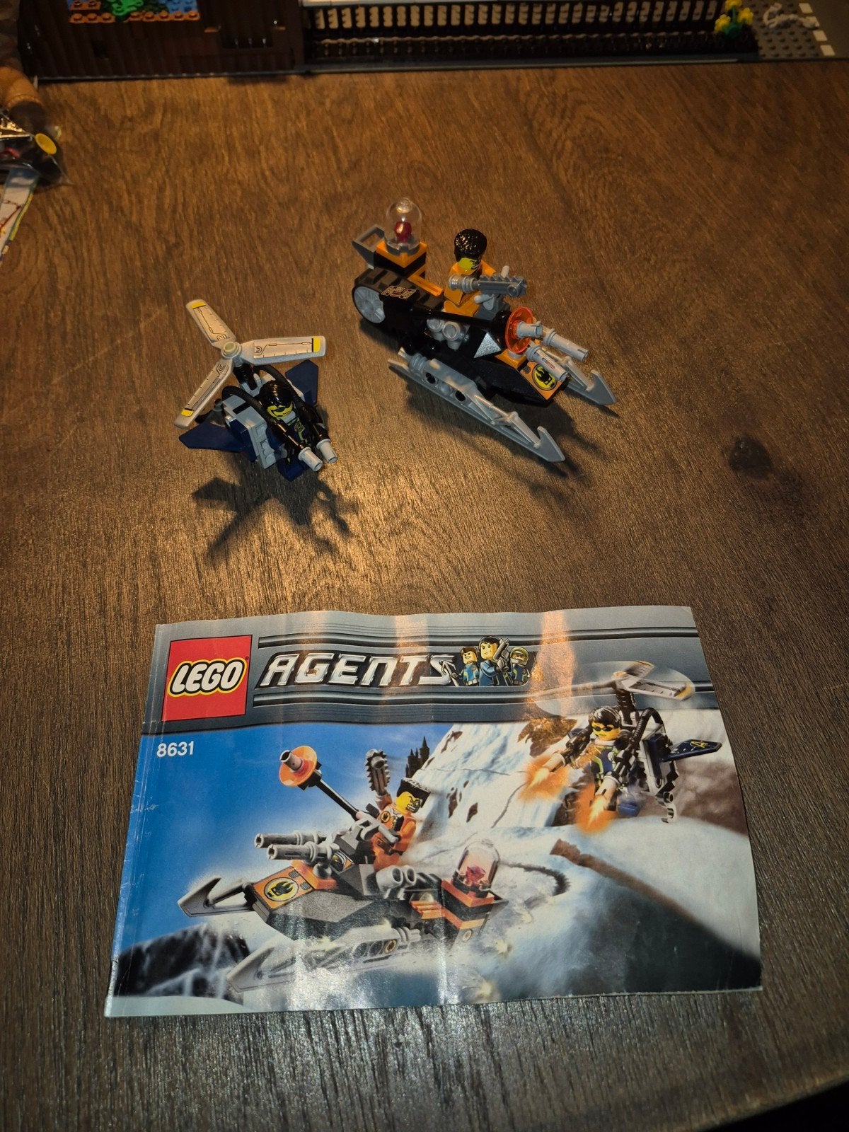 Lego Agents 8631: Jetpack Pursuit, Ophalen, Overige thema's, Lego, Complete set