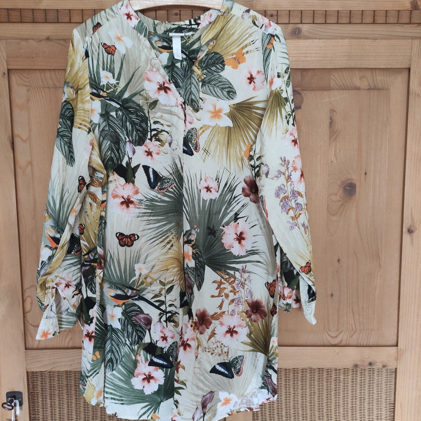 Lange dames blouse van HM ., Kleding | Dames, Ophalen of Verzenden, Zo goed als nieuw, Maat 38/40 (M)
