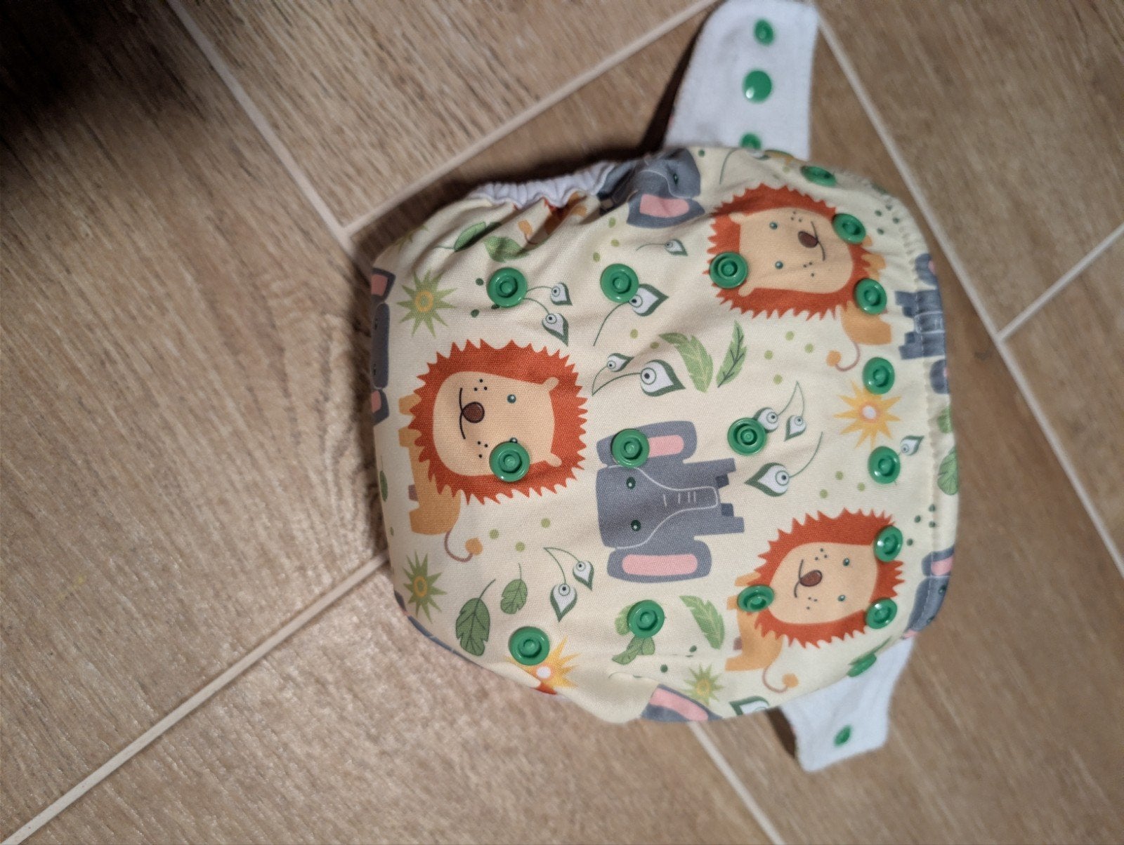 Overbroekje Hu-Da supersoft one-size Safari (3,5 - 15kg), Ophalen of Verzenden, Zo goed als nieuw, Hu-Da, Jongen of Meisje