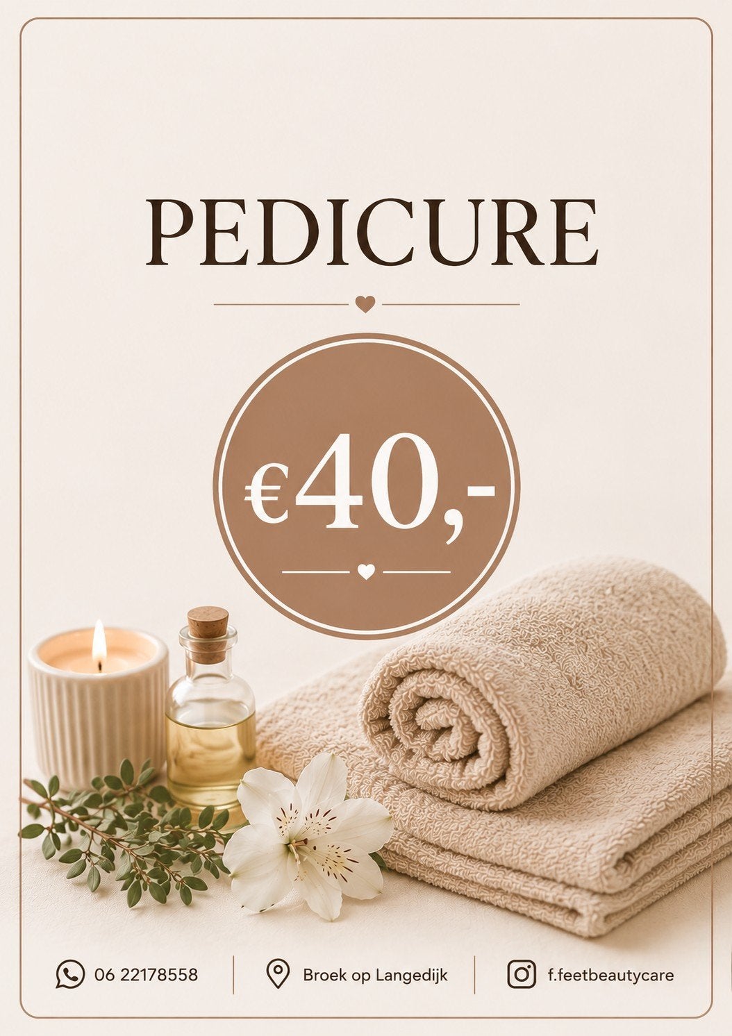 pedicure, Ophalen of Verzenden