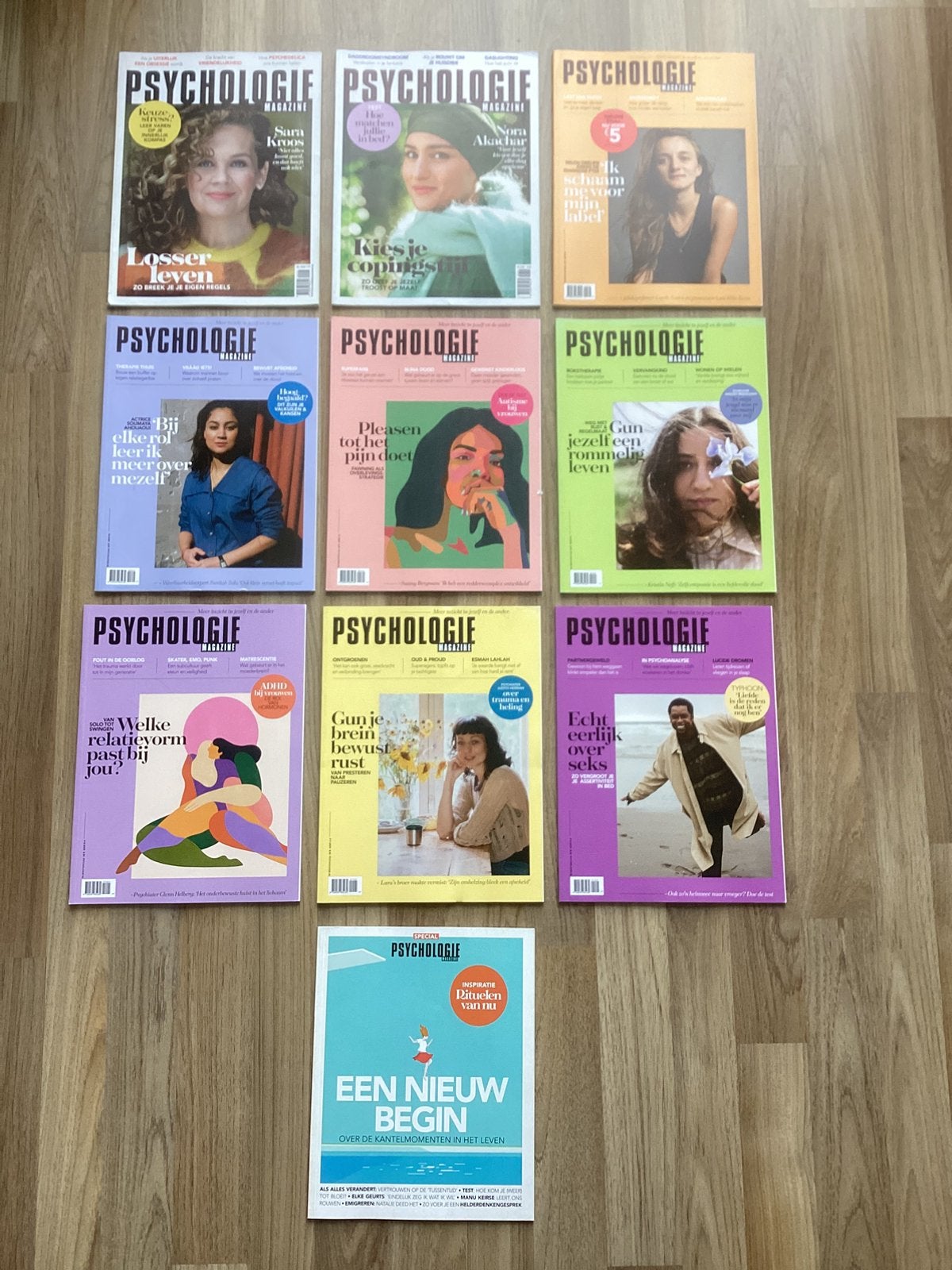 9 x Psychologie magazine + 1 x Psychologie extra van 2025, Ophalen of Verzenden, Zo goed als nieuw, Lichaam en Geest