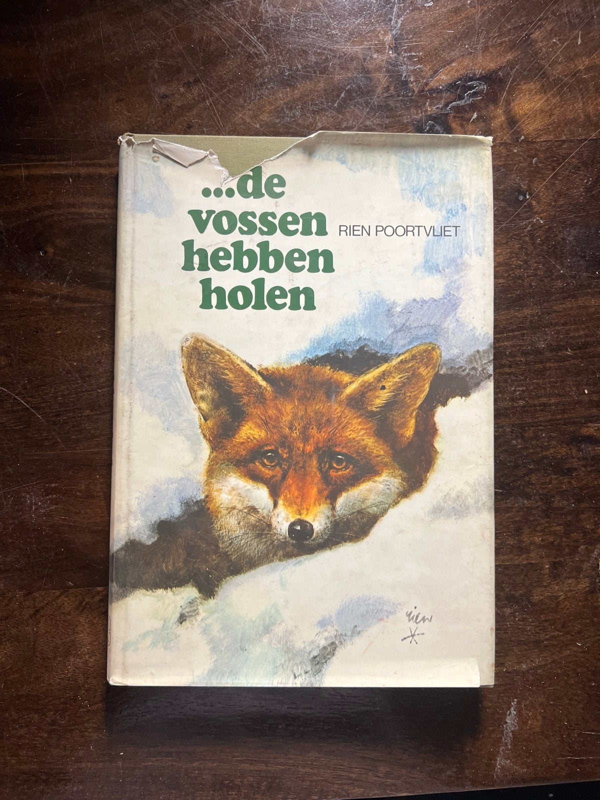 Rien Poortvliet – ...de vossen hebben holen, Ophalen of Verzenden, Gelezen, Natuur algemeen