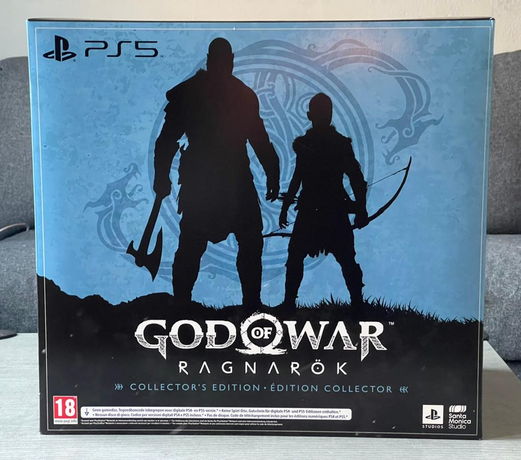 God of War Ragnarök Collector's Edition PS5 (Nieuw), Spelcomputers en Games, Games | Sony PlayStation 5, Avontuur en Actie, Vanaf 18 jaar
