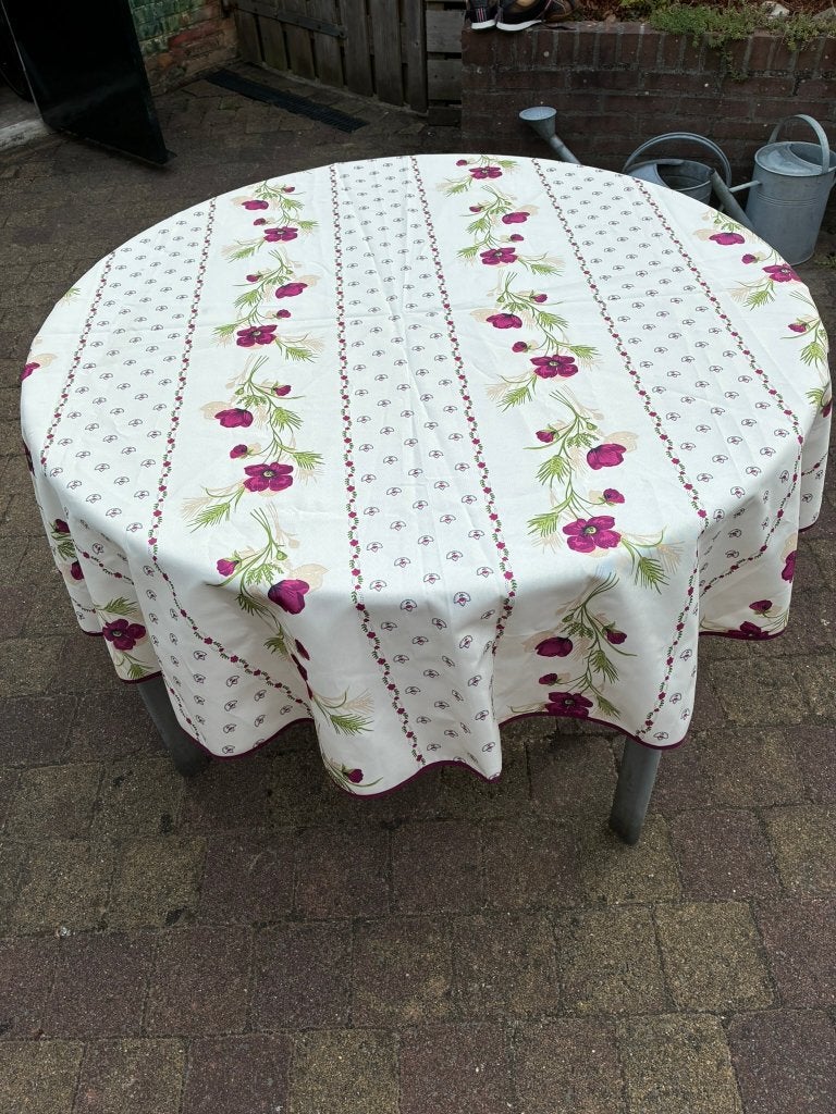 Nieuw Tafelkleed binnen of buiten, Rond, Nieuw, Ophalen of Verzenden, Meerkleurig