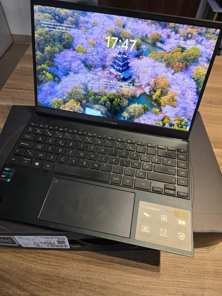 Asus zenbook 13 oled, Computers en Software, Windows Laptops, Nieuw, 13 inch, SSD, 16 GB, Azerty, Ophalen of Verzenden