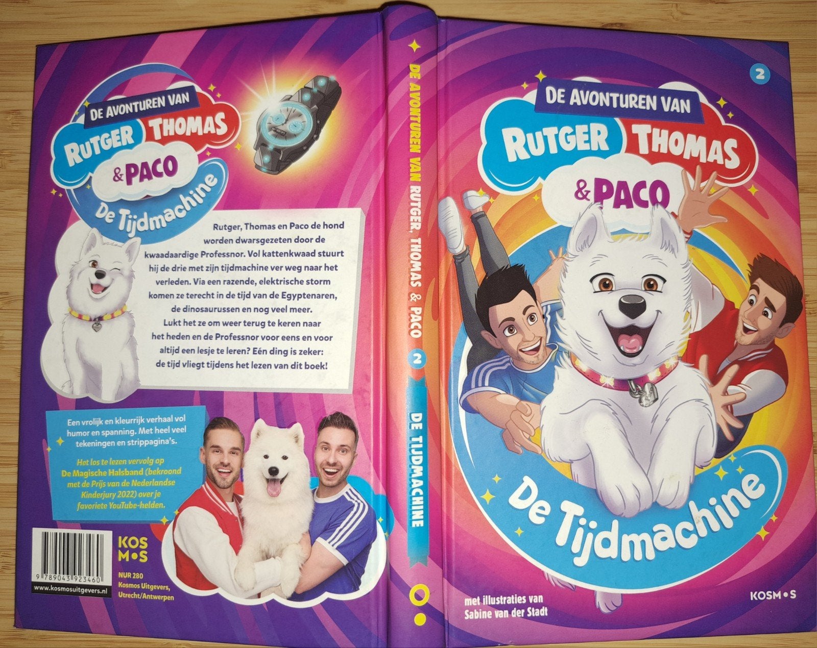 De Avonturen van Rutger, Thomas & Paco: De Tijdmachine, Ophalen, Zo goed als nieuw, Rutger, Thomas & Paco, Fictie algemeen