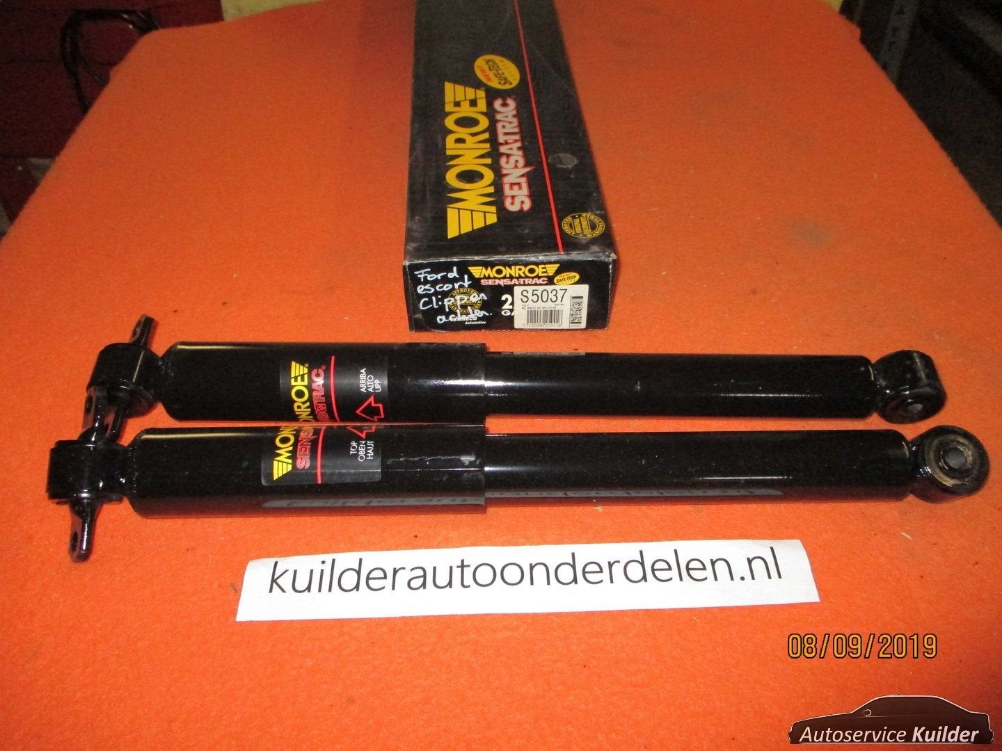 Nieuw set schokdempers achter Ford Escort Clipper  MONROE Ga, -, -, Nieuw, Ophalen of Verzenden