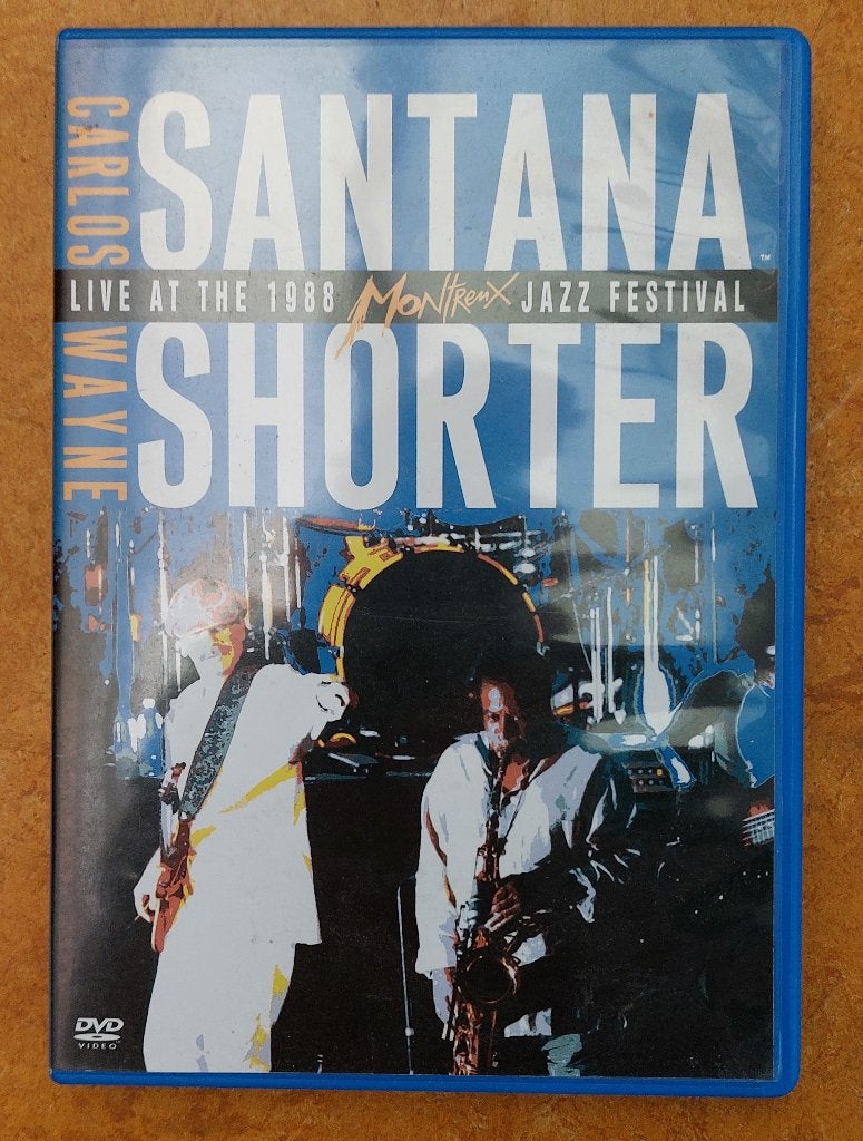 Carlos Santana & Wayne Shorter live (dvd), Alle leeftijden, Verzenden, Zo goed als nieuw, Muziekvideo's