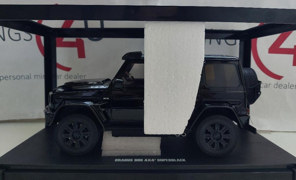 GT Spirit 1:18 Mercedes Brabus 800 4x4 Superblack 2023, Ophalen of Verzenden, Nieuw, Auto, Overige merken