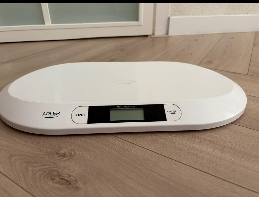 Baby weegschaal, Ophalen, 1 tot 500 gram, Zo goed als nieuw, Personenweegschaal