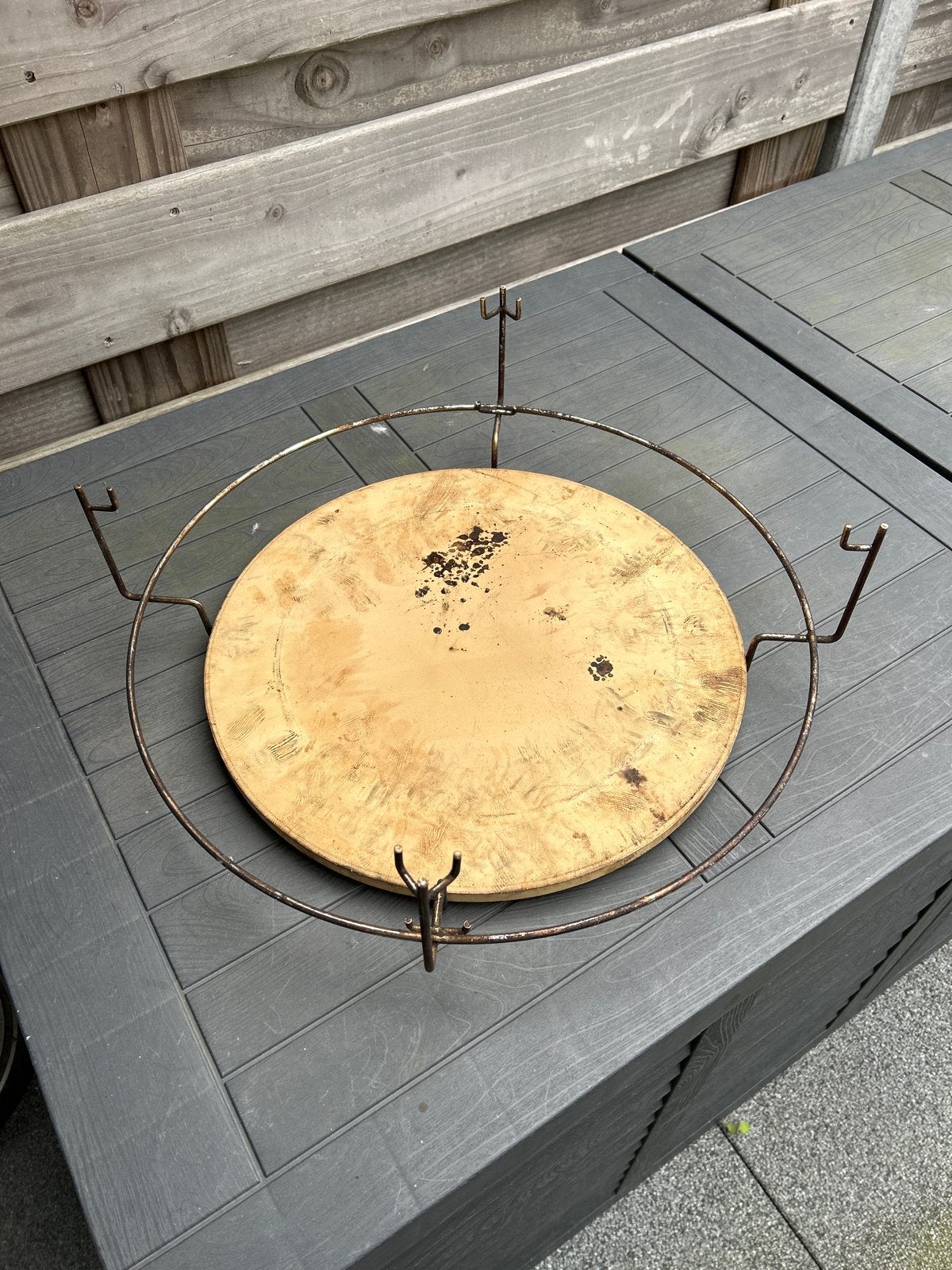 Grill Guru Plate Setter Large (21") voor Kamado, Tuin en Terras, Ophalen of Verzenden, Gebruikt