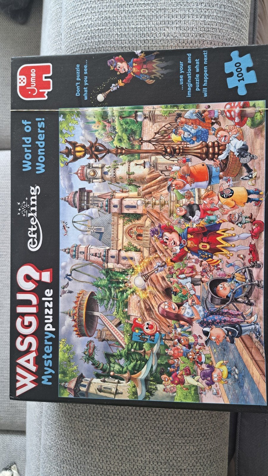 wasgij mystery puzzel van de efteling world of wonders editi, Ophalen of Verzenden, 500 t/m 1500 stukjes