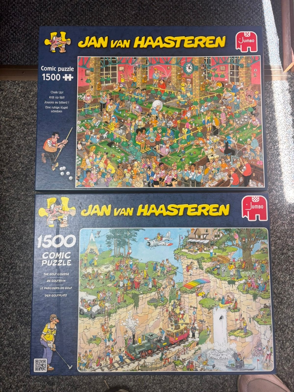 Jan van Haasteren Puzzels - Diverse Collectie, Ophalen, Meer dan 50 stukjes, Zo goed als nieuw, 6 jaar of ouder