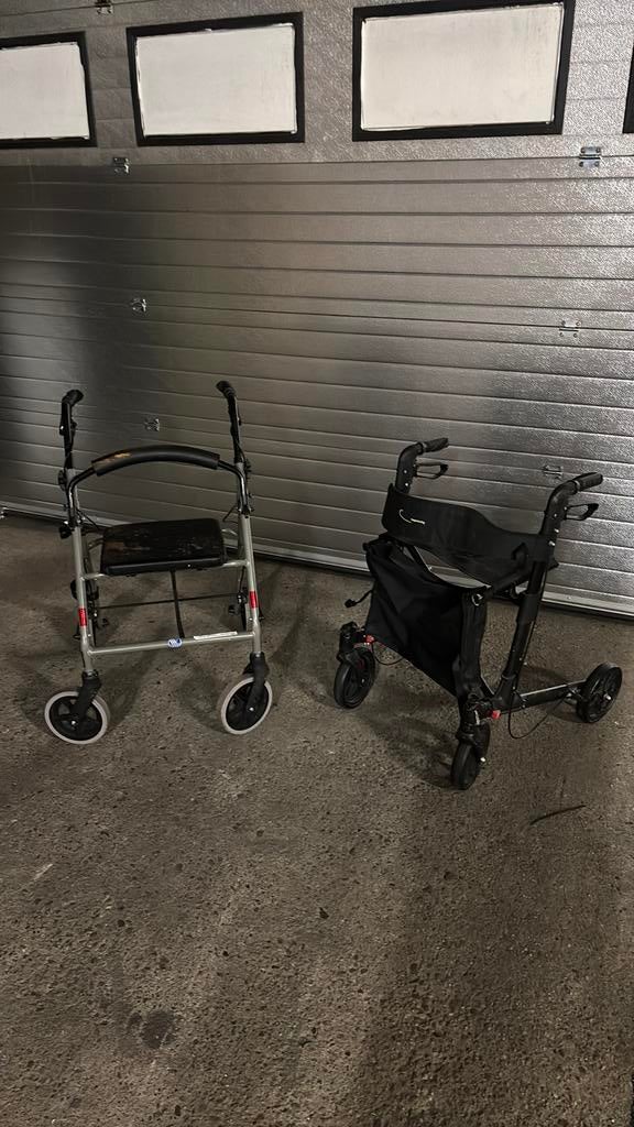 Rollator 2x voor 40, Ophalen