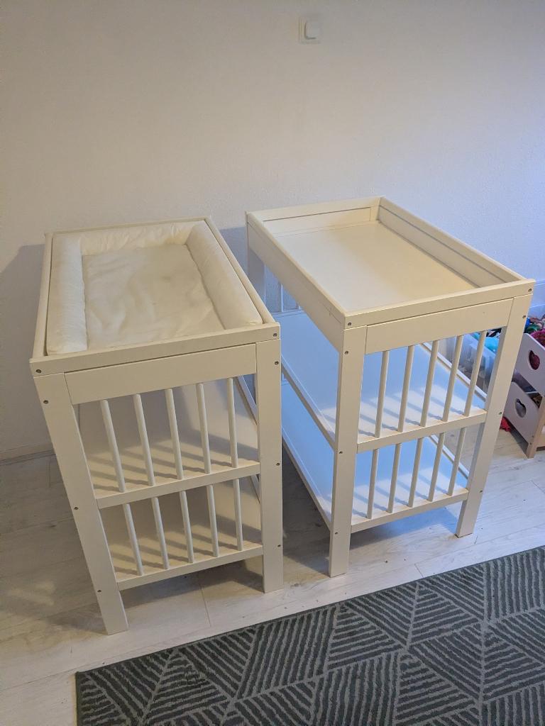 GULLIVER Commode (x2) + meubelverhoger (x4), Kinderen en Baby's, Kinderkamer | Commodes en Kasten, Ophalen, Gebruikt, 50 tot 70 cm
