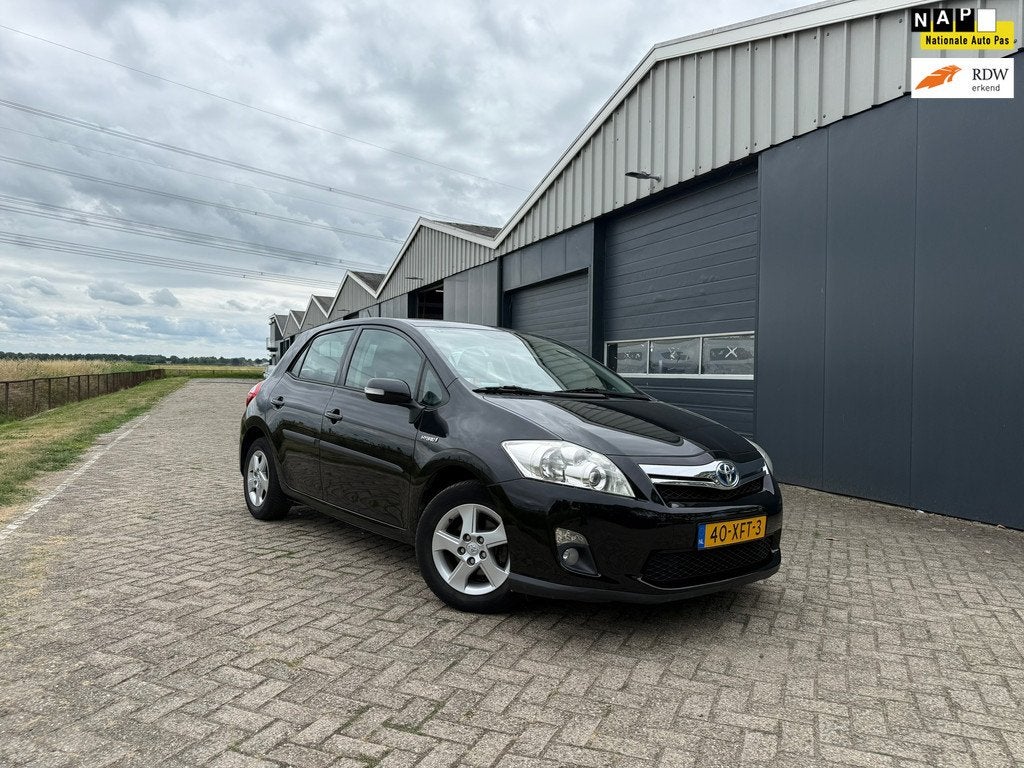 Toyota Auris 1.8 Full Hybrid Aspiration Navi/APK/Cruise, Auto's, Toyota, Bedrijf, Te koop, Auris, ABS, Airbags, Airconditioning
