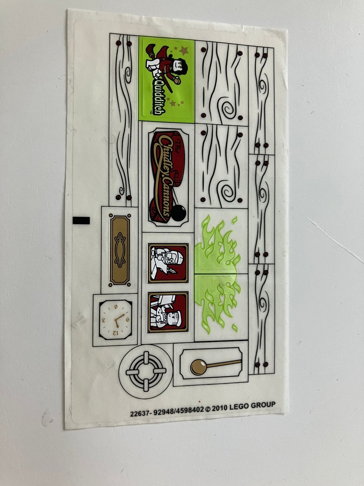 Nieuw origineel Lego stickervel voor set 4840, Ophalen, Nieuw