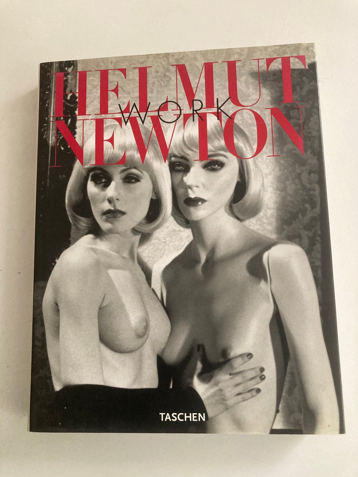 Helmut Newton  Work Fotoboek van Taschen, Fotografen, Helmut Newton, Ophalen of Verzenden, Zo goed als nieuw