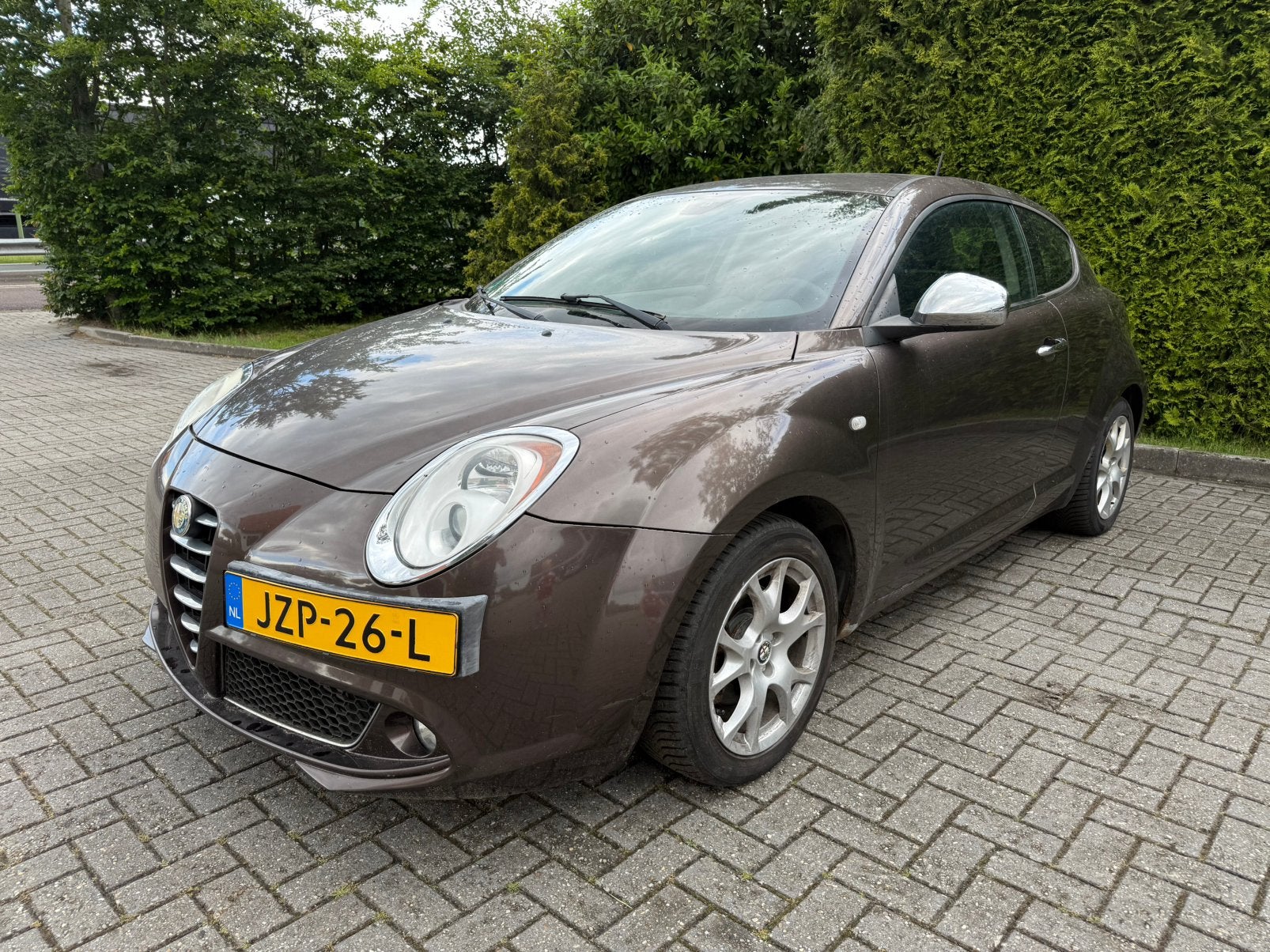 Alfa Romeo MiTo 1.4 Turbo Automaat, Stof, 1145 kg, Zwart, 4 cilinders