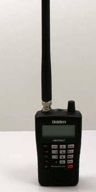 Uniden Bearcat UBC-75XLT Scanner, Ophalen, Zo goed als nieuw, 200 tot 500 kanalen, Draagbaar
