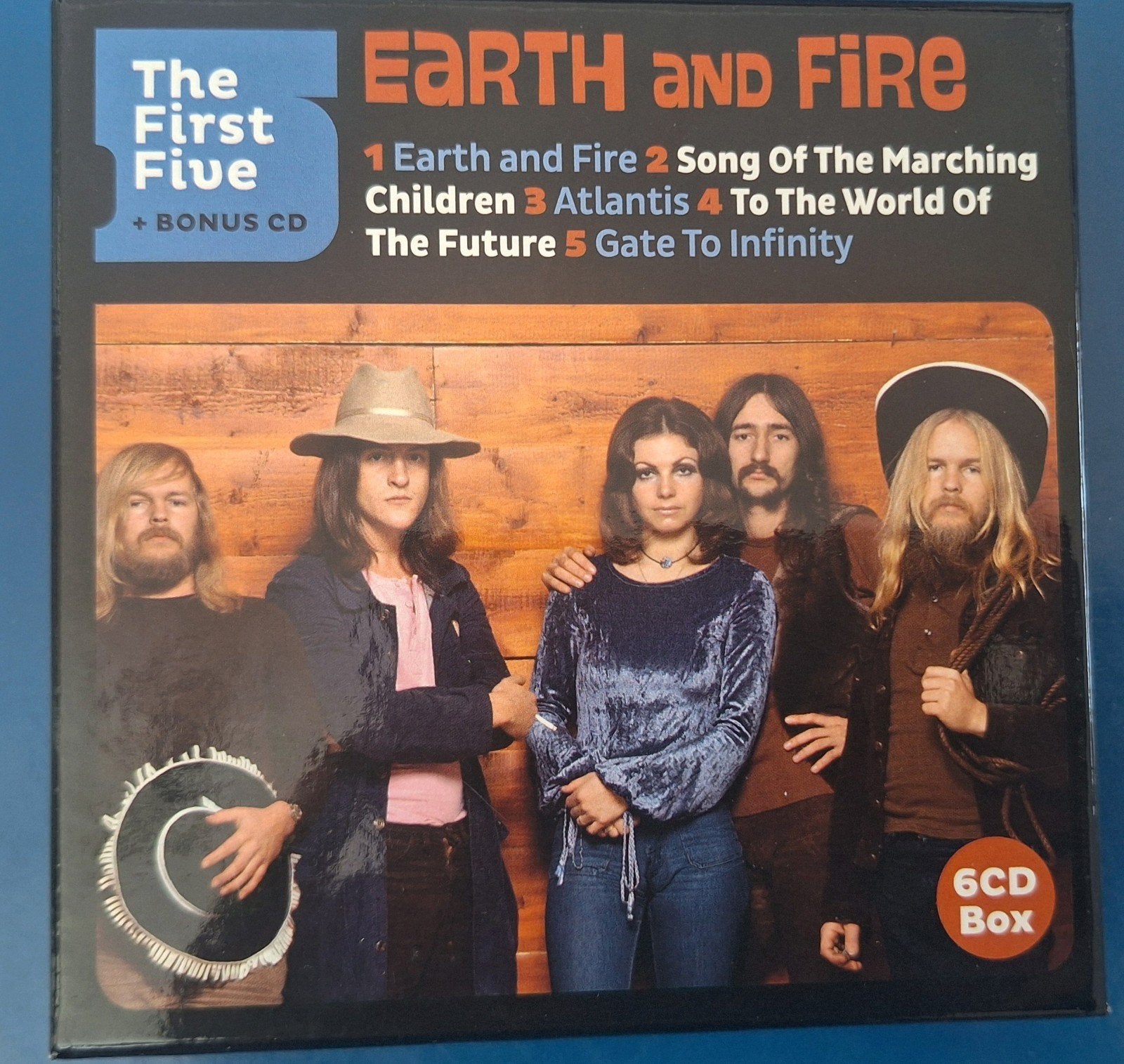 Earth and Fire - The First Five (6CD Boxset), Rock, Boxset, Inclusief boekje, Ophalen of Verzenden