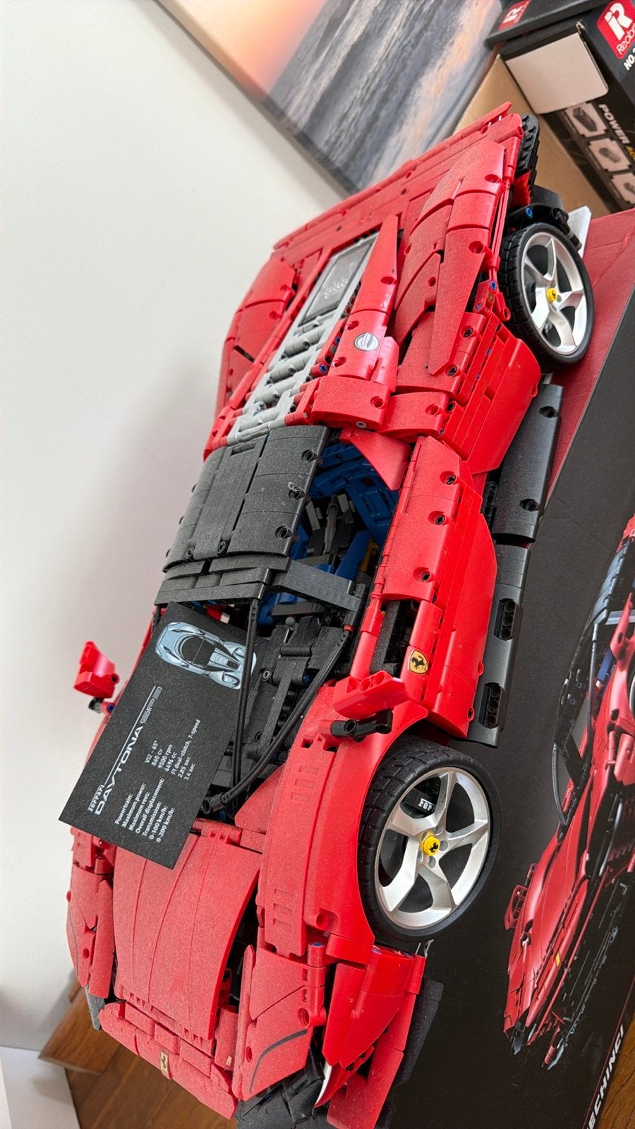 Ferrari Daytona SP3 Bouwblokken - Technic Model, Ophalen, Zo goed als nieuw, Overige merken