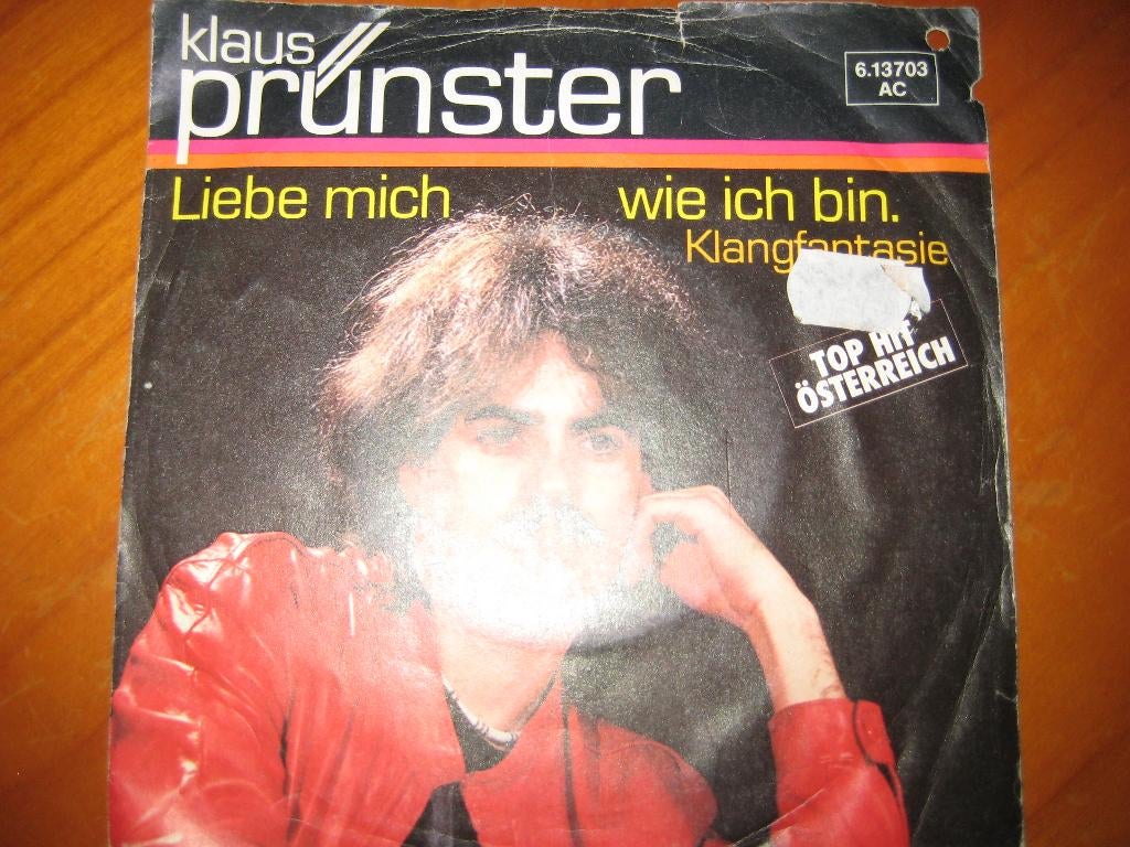 Klaus Prünster: Liebe mich wie ich bin, Cd's en Dvd's, Ophalen of Verzenden, Zo goed als nieuw, Pop, Single