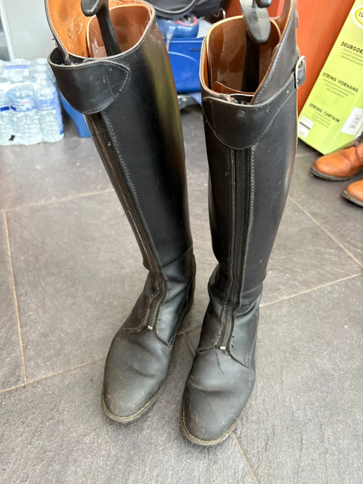Petri leren laarzen, Dieren en Toebehoren, Ophalen of Verzenden, Gebruikt, Dressuur, Schoeisel