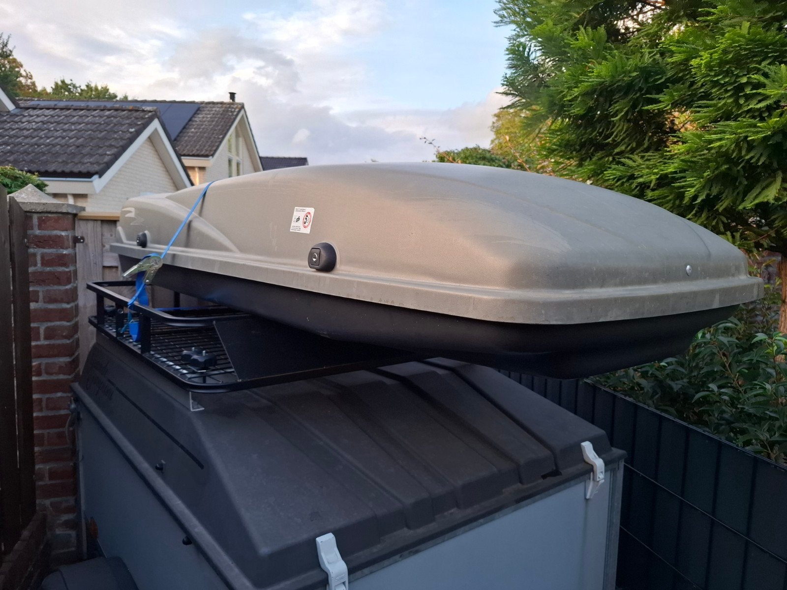 dakkoffer (niet mooi wel functioneel), Auto diversen, Dakkoffers, Ophalen