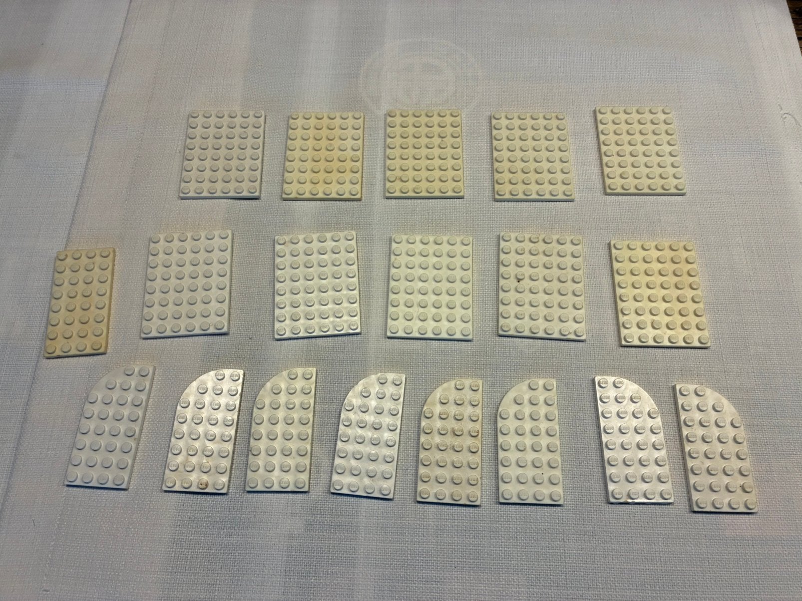 Partij lego platen 713old & 3036old, Gebruikt, Overige thema's, Lego, Ophalen of Verzenden