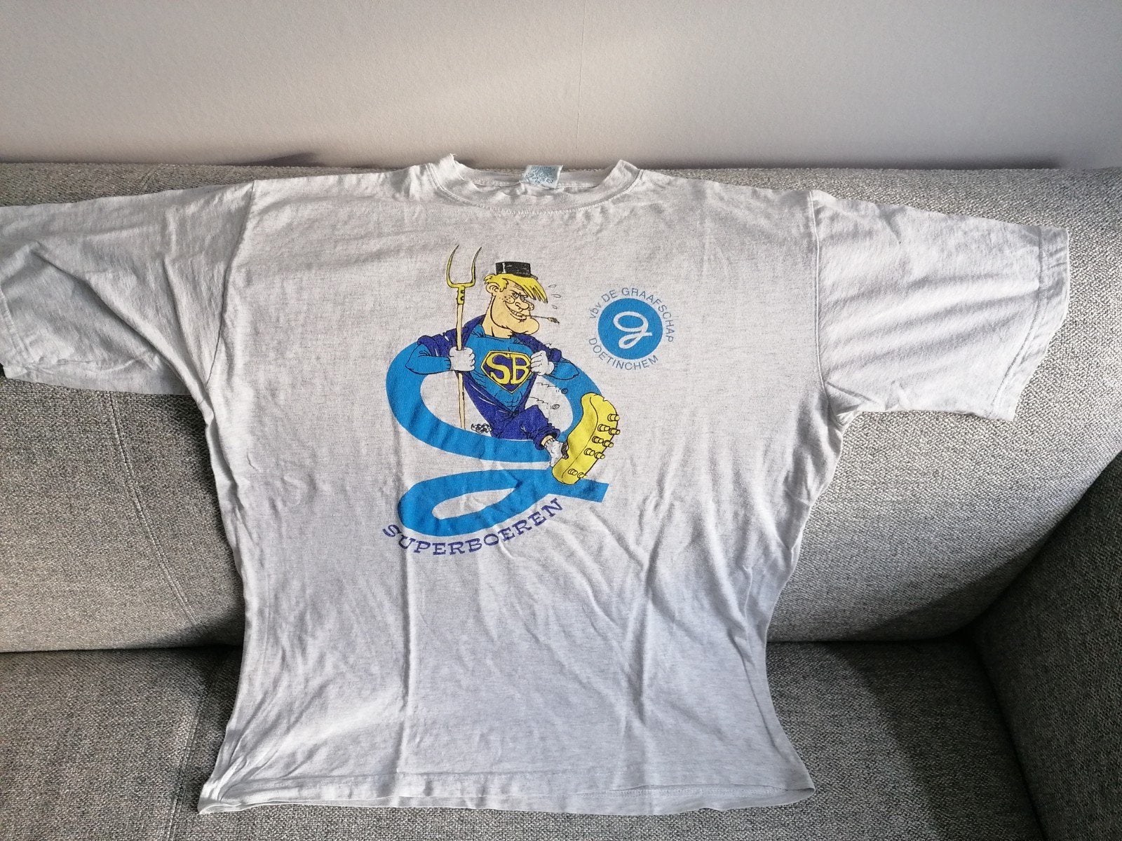 VBV De Graafschap T shirt XXL Club Fanshop Fan D'ran Superbo, Ophalen of Verzenden, Zo goed als nieuw, Overige binnenlandse clubs