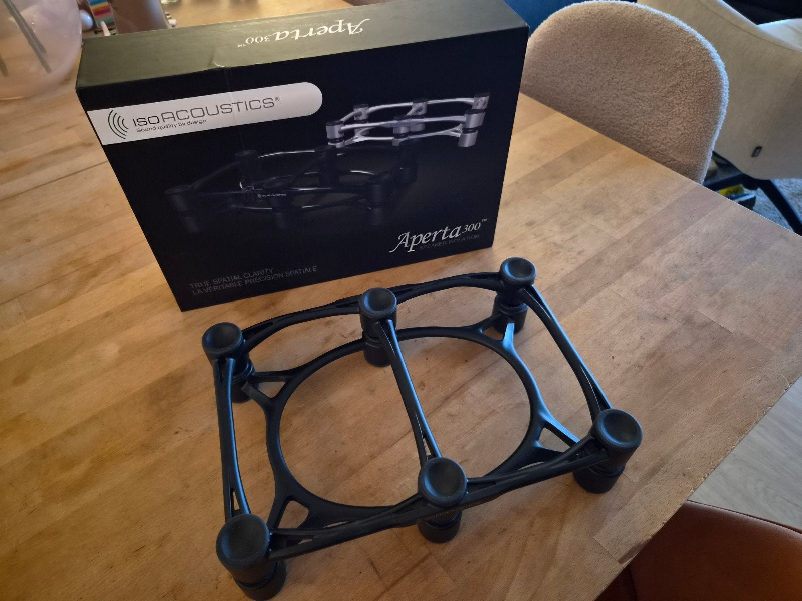 IsoAcoustics Aperta 300 - Speaker Isolatie Stand, Audio, Tv en Foto, Ophalen, Zo goed als nieuw, Overige typen, Overige merken