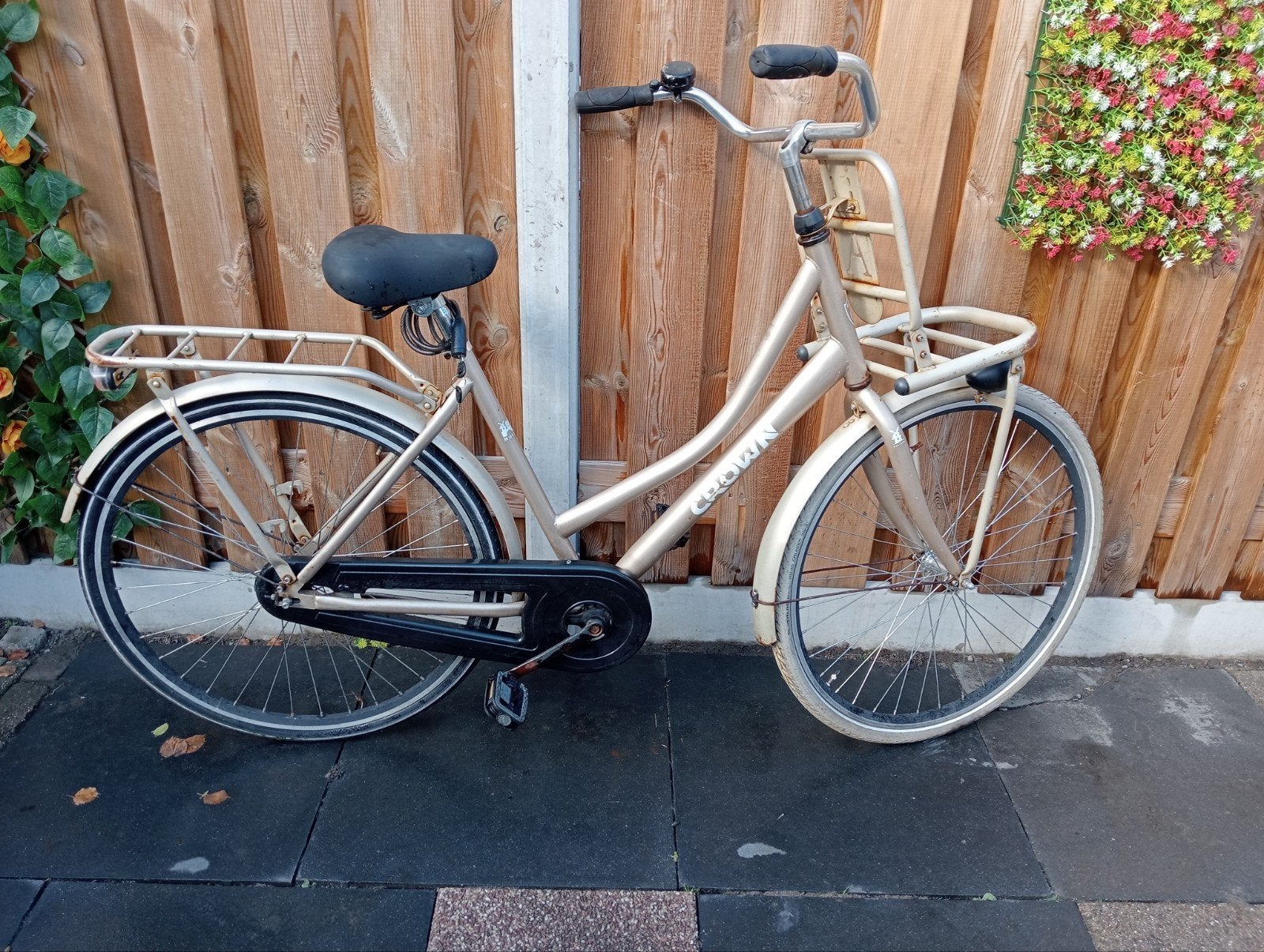 omafiets stationsfiets, Fietsen en Brommers, 56 cm of meer, Ophalen, Gebruikt