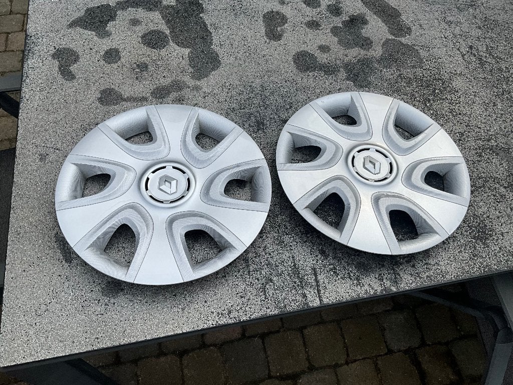 2x wieldop origineel Renault clio 3 15 inch i.z.g.s., Ophalen of Verzenden
