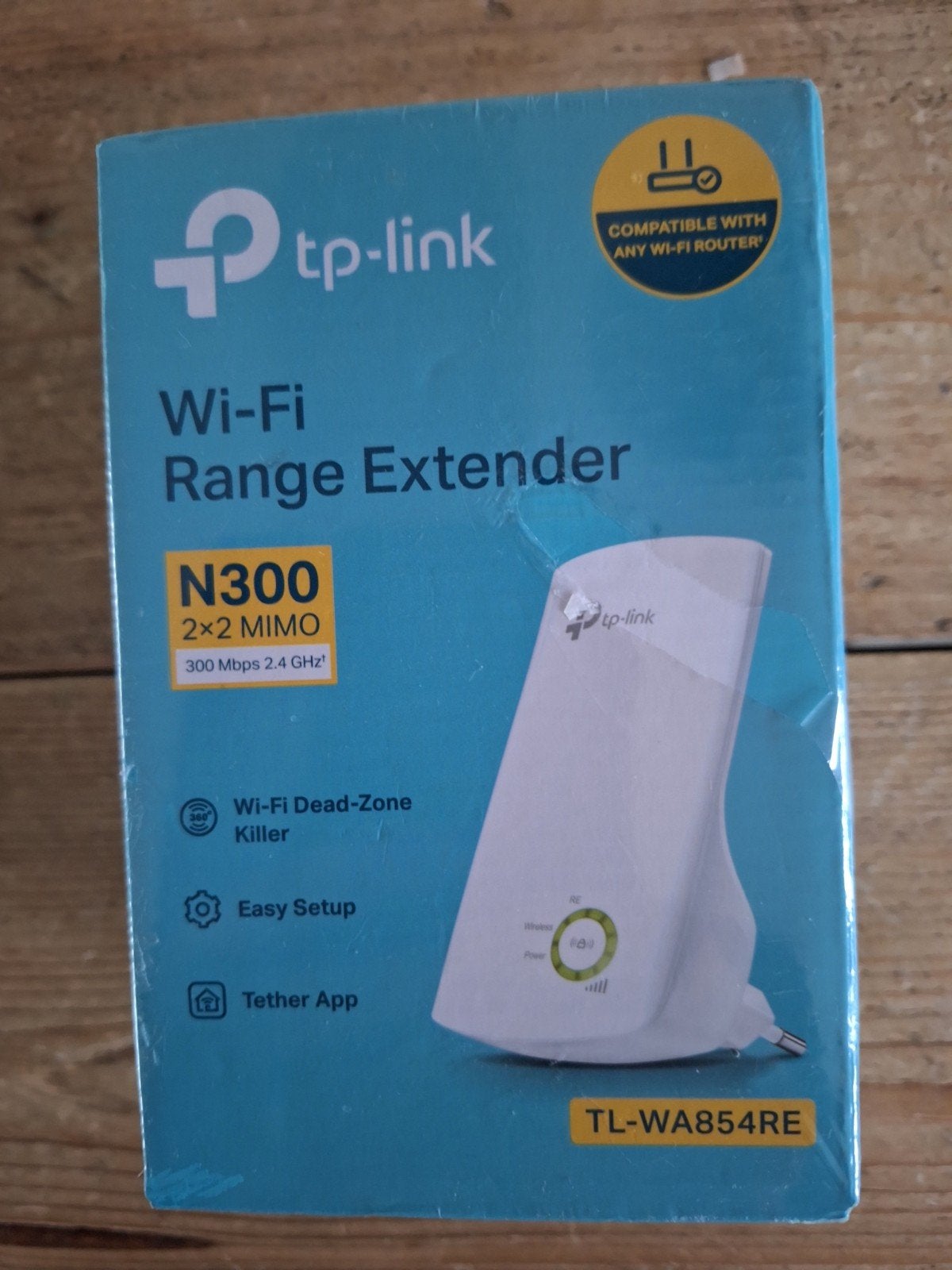 TP-Link TL-WA854RE 300 Mbps Wi-Fi Range Extender, Verzenden, Nieuw, TP-Link